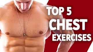 Top 5 Chest Exercises ‖ Gym Workout Motivation