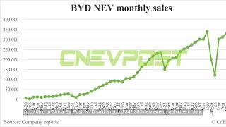 BYD Hits Record Sales of 342,383 NEVs, PHEVs See Rapid Growth