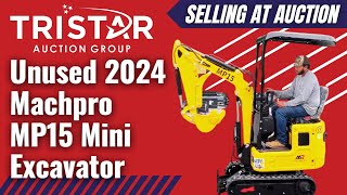 Unused 2024 Machpro MP15 Mini Excavator (2905) - Selling at auction