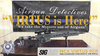 Sig Sauer MCX Virtus PCP Air Rifle 