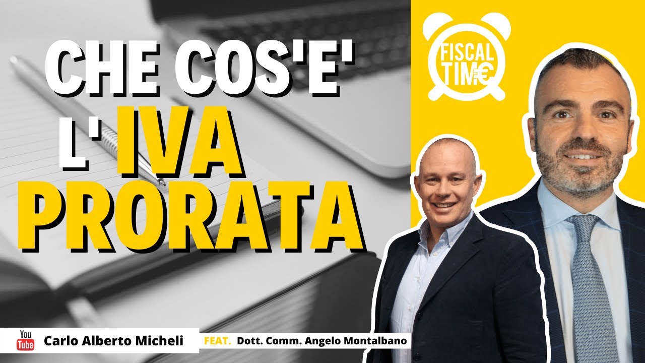 Iva Prorata|Cos'è E Come Funziona - YouTube