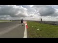 140mph horror biker knocked unconscious by flying debris at snetterton track