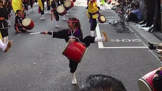 琉球國祭り太鼓 (ウルマメロディー) in 新宿エイサーまつり 2014