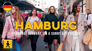 Walking Tour | Spitalstraße, Hamburg, Germany 4K | Virtual Walking