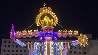 Dusshera Celebration(Ravan 2024) | रावण (2024) | #Fireworks #Dussehra #Parade #Kanpur