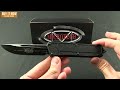 microtech navy scarab otf knife overview