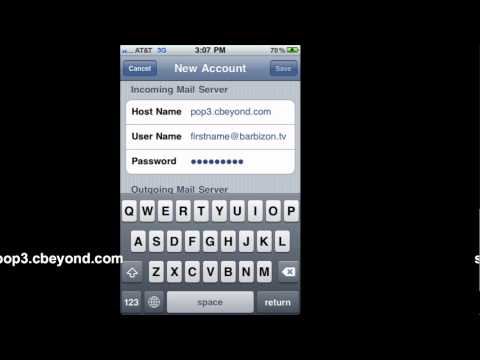 IPhone Work Email Set-up IPhone Work Email Set-up