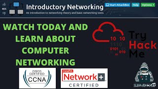 Introductory Networking Walkthrough on TryHackMe CCNA, CompTIA Network+, Security+ InfoSec Pat 2022