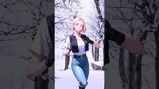 Android18 | dance cover Cu Yeu Lan Nay#shorts #ai #aidance #dance #android18 #dragonball