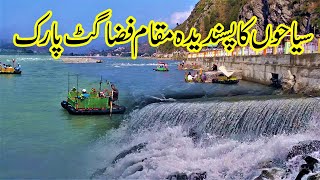 Swat Tourist Spot Fizagat Park and the Beautiful Scenery of the Swat River Tourist Enjoy this Place