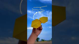 Amazing Glider 4 🚁 #shorts #youtubeshorts #diy #viral #papercraft #shortsfeed #glider #kidsvideo