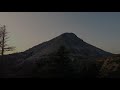 flying a drone by mount dirfys evia island greece