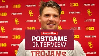 USC TE Walker Lyons | USC defeats Georgia Southern, 59-20