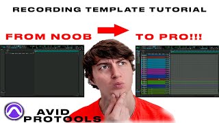 How To Make Pro Tools Recording Template like a seasoned Pro #protools #audioengineer #template