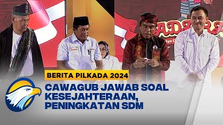 Cawagub Sulawesi Tenggara: Kesejahteraan, Peningkatan Kapasitas SDM & Infrastruktur yang Berkualitas