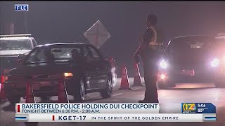 BPD holds DUI checkpoint Tuesday