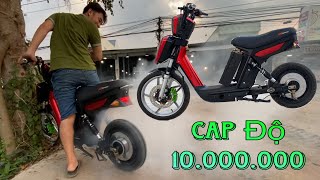 Review ''Xe Đạp Điện Độ'' Cap Gấu Monster Độ 10 Triệu Đồng Sẽ Ra Sau