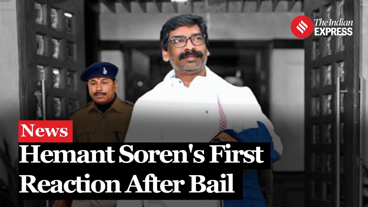 Former Jharkhand CM Hemant Soren Speaks Out After Bail, Cites Troubled ...