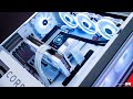 The ALL White Custom Gaming PC!