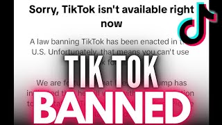 TIKTOK BANNED!! App Deleted.