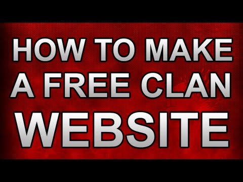 How to make a FREE Enjin Clan Website How to make a FREE Enjin Clan Website