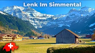 Lenk Im Simmental Switzerland Walking Tour | 4K