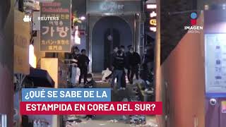 ¿Qué se sabe de la estampida en Corea del Sur?