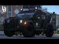 Realistic LAPD SWAT Patrol in FiveM RP...