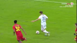 GOOOL! FCSB - Oțelul 0-2. Șut o comite și el, iar Cisotti înscrie pe contraatac