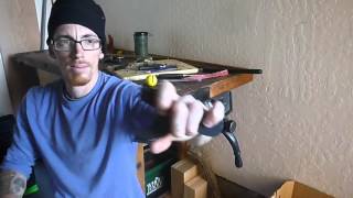 Making a HDPE slingshot without power tools