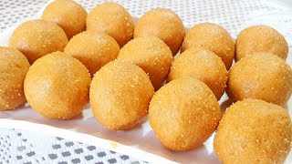 दानेदार बेसन के लड्डू बनाने का तरीका सही समान की रेशो के साथ/perfect besan ke laddoo recipe