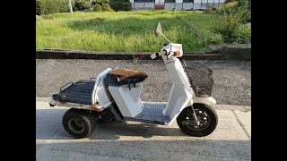 ■ジャイロアップ　TA01■不動現状車　キック下りる■ヤフオク出品中■