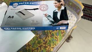 Unboxing \u0026 review paper cutter | Best product ever 2025😍