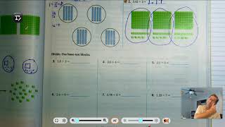 5th grade GO Math: Lesson 5.2 Divide Decimals by Whole Numbers pages 213-216