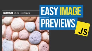 Easy Image Previews with JavaScript CreateObjectURL