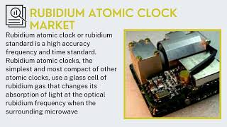 Rubidium Atomic Clock Market | Industry Data Analytics | IDA