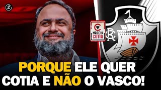 Por que Marinakis quer Cotia mais que o Vasco da Gama?