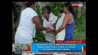 BP: Bangkay ng 3-anyos na bata, nakitang palutang-lutang sa irrigation canal sa CamSur