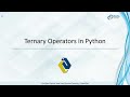 Ternary Operators in Python