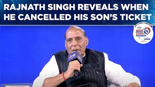 Rajnath Singh Narrates Story When He Cancelled Ticket Of His Own Son Pankaj Singh | TN Summit 2024