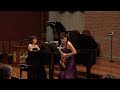 P.ボノー組曲  Paul BonneauSuite for Saxophone and Piano