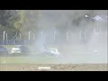 espectacular accidente en la fiat punto abarth