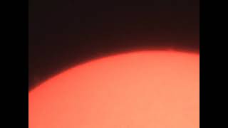 Solar Prominences Coronado PST Celestron Neximage5 CCD Camera