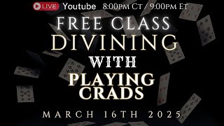DIVINING + READING PLAYING CARDS| FREE CLASS