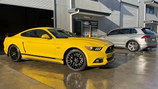 @logicgarage_  Detailing and ceramic coating a Ford Mustang GT!