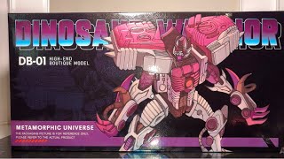 Black Mamba Transformers: Beast Wars DB-01 Metal Variant Dinobot II unboxing and shoulder fix advice