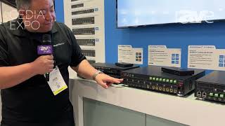 CEDIA Expo 2023: Blustream Features HMX88-18G HDBaseT Matrix Switcher