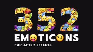 Emoticon - Animated Emojis Pack After Effects Templates