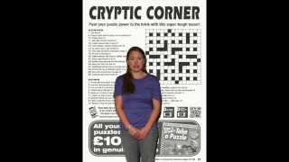 Take a Crossword's Cryptic Class - Episode 7