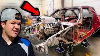 We made A Mistake, 1,000 HP LS Doesn’t fit In The Boss’s Burn-Out Pacer!